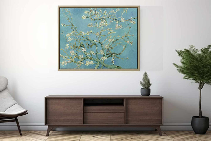Blossoming Almond Tree Painting