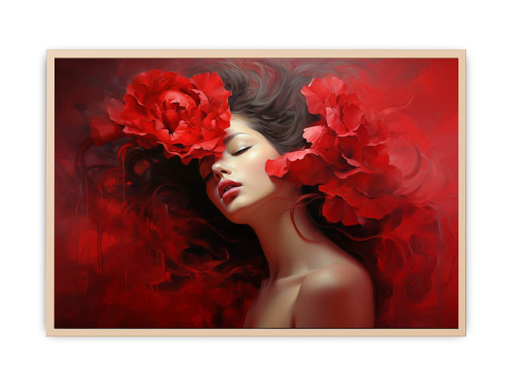 Red Painting   Poster