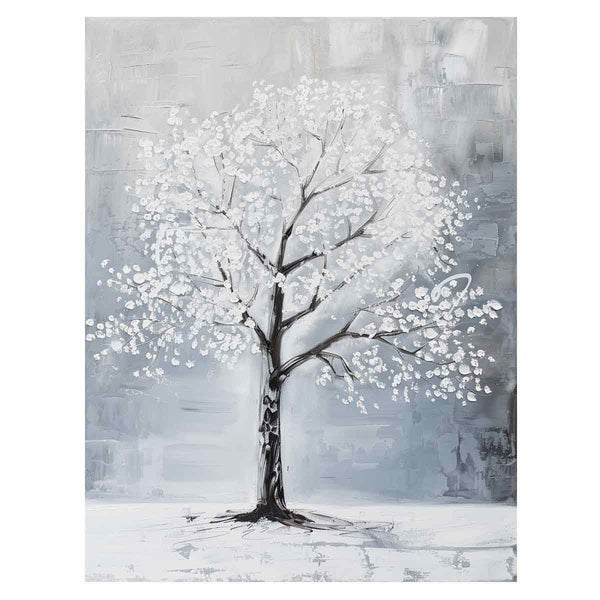 White Tree Painting