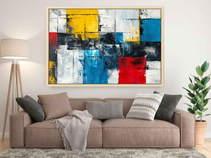 Modern Urban Abstract Painting