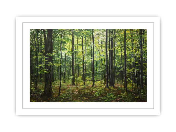 Northern Hardwood Forest Painting