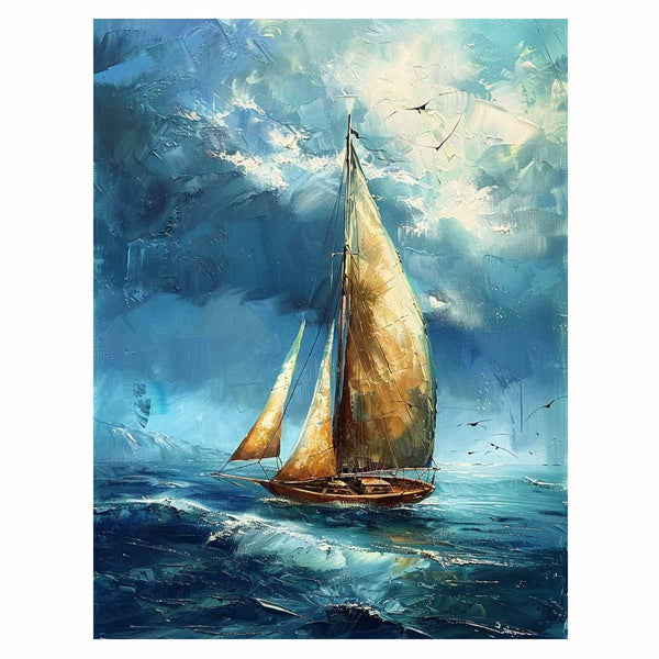 Sailing Boat  Painting