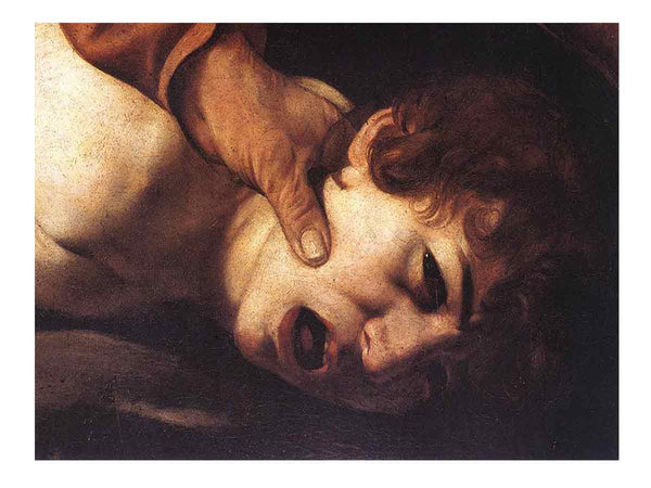 The Sacrifice of Isaac (detail 2) 1601-02