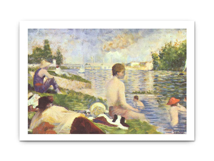 Final Study for 'Bathing at Asnieres