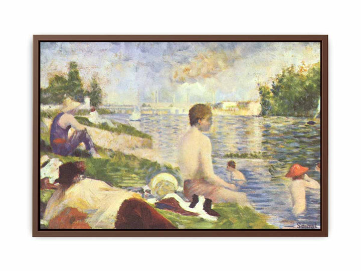 Final Study for 'Bathing at Asnieres