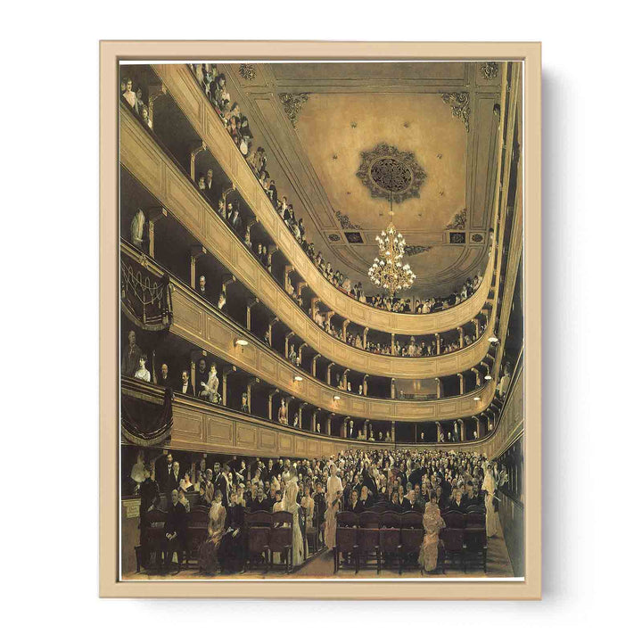 Auditorium in the Old Burgtheater, Vienna