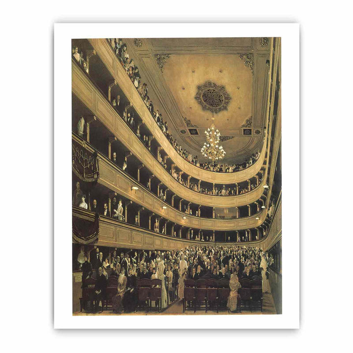 Auditorium in the Old Burgtheater, Vienna