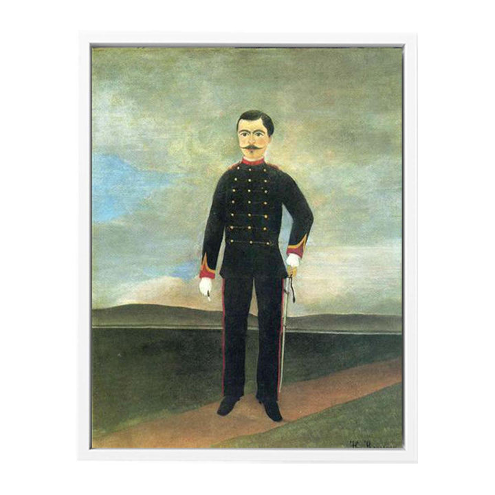 Portrait Of Frumence Biche In Uniform