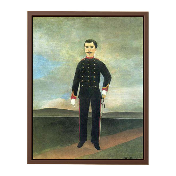 Portrait Of Frumence Biche In Uniform