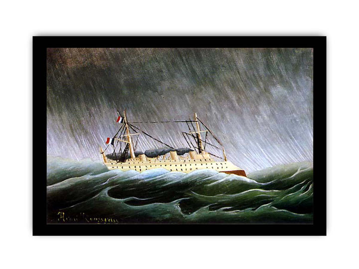 The Boat In The Storm