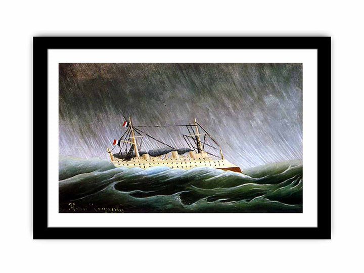 The Boat In The Storm