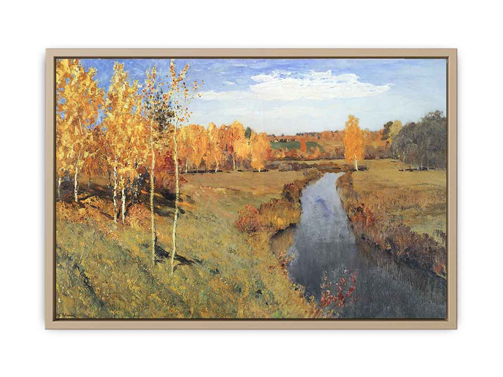 Golden autumn. Slobodka