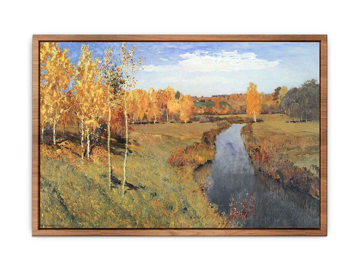 Golden autumn. Slobodka