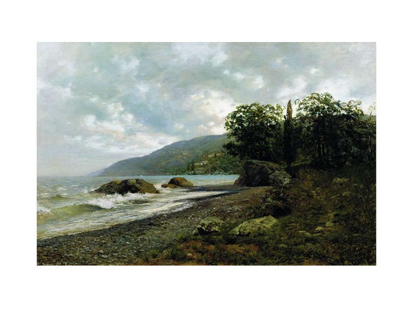 Issac Levitan, 1887 - Landscape in Crimea