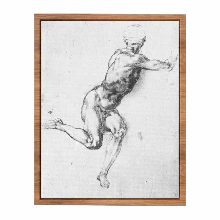 Battle Of Cascina Study For A Figure