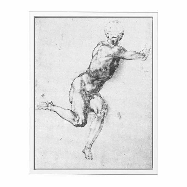 Battle Of Cascina Study For A Figure