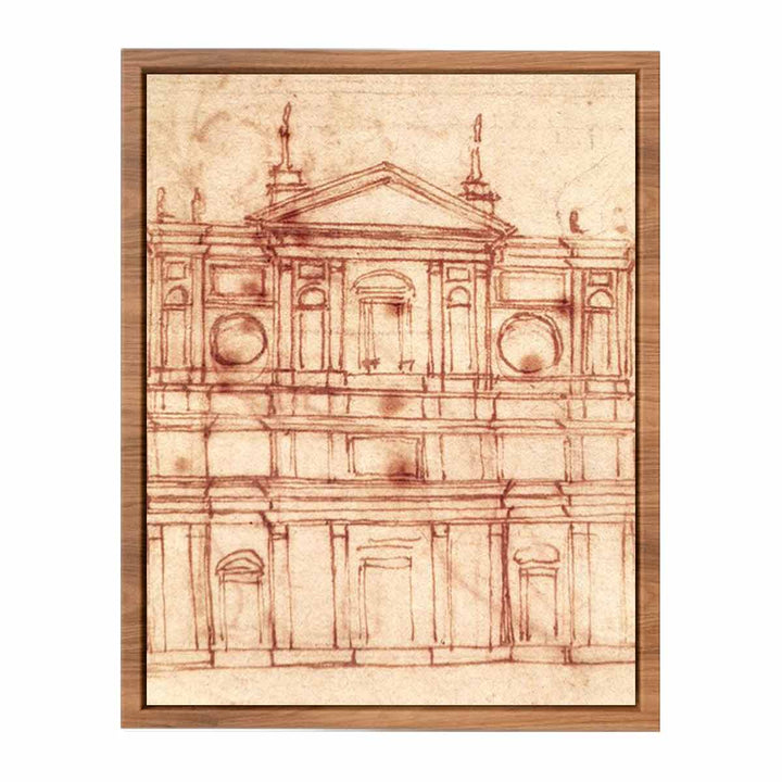 Project for the facade of San Lorenzo, Florence c. 1517
