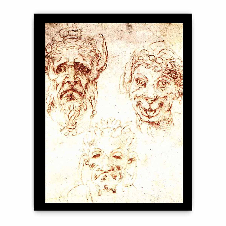 Studies of Grotesques