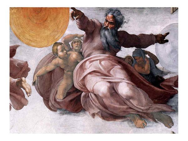 The Creation of the Heavens (detail) 1508-12
