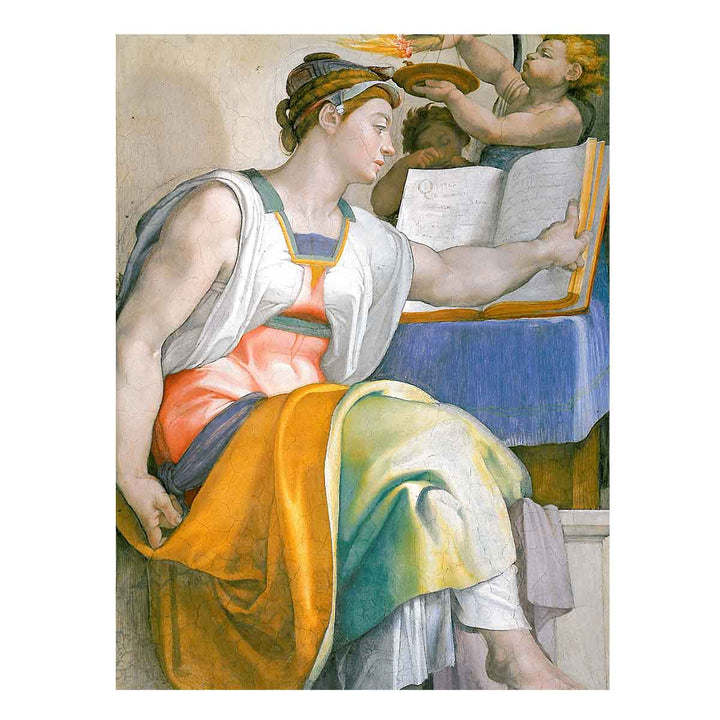 Ceiling of the Sistine Chapel: Sybils: Erithraea
