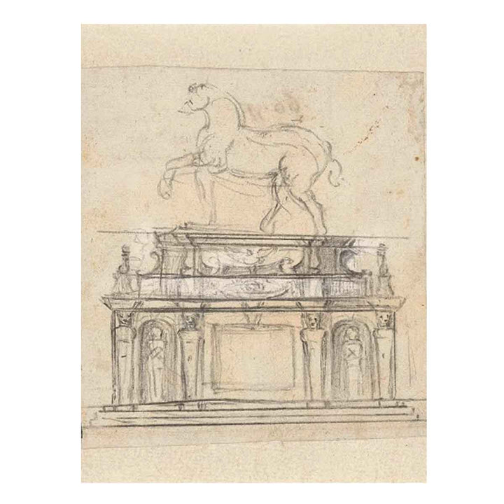 Design For A Statue Of Henry II Of France On Horseback