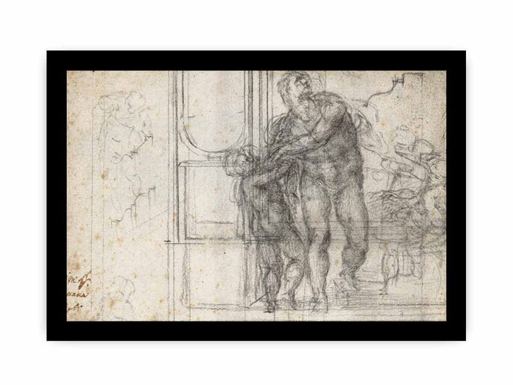 Aeneas with a Boy (recto)