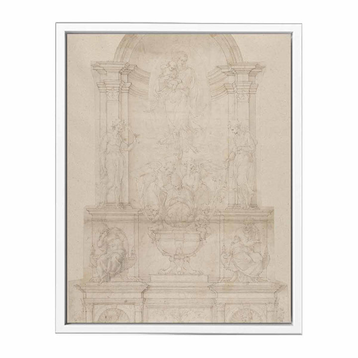 Project for a Wall Tomb for Pope Julius II