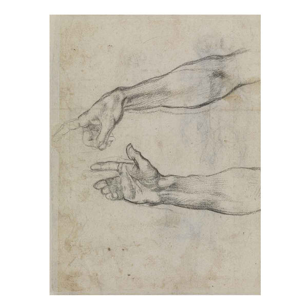 Two Studies of an Outstretched Right Arm (verso)