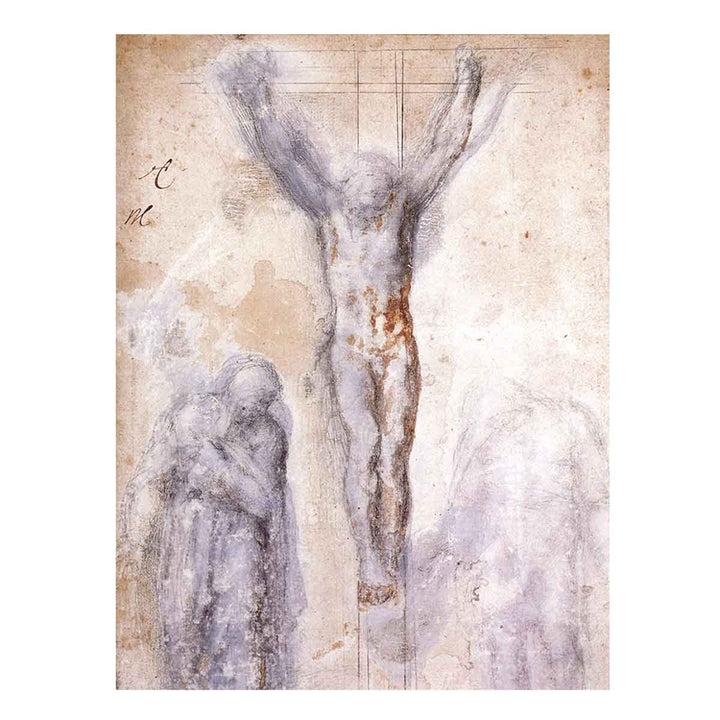 Christ Crucified between the Virgin and Nicodemus c. 1552-54