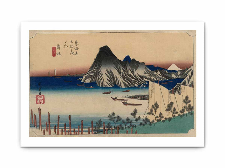 Hiroshige-53-Stations-Hoeido-31-Maisaka