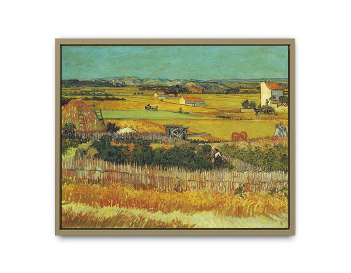 Harvest  Painting By Van Gogh