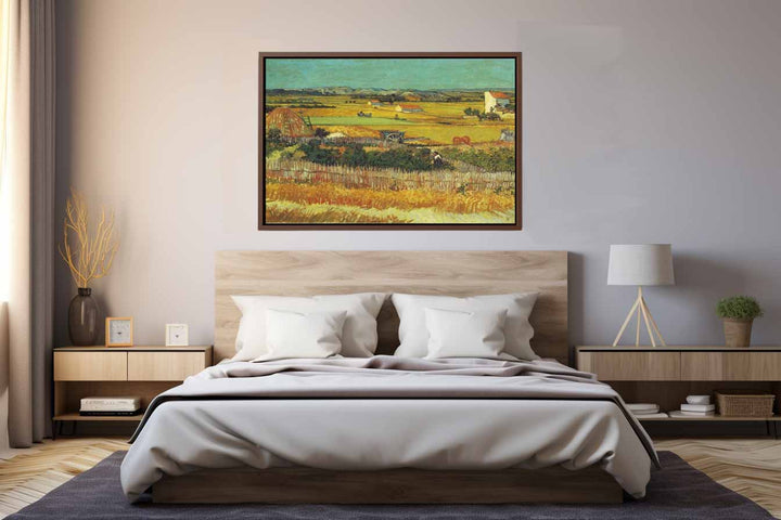 Harvest  Painting By Van Gogh