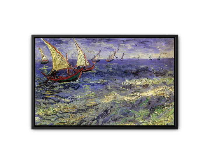 Boats Painting by Van Gogh