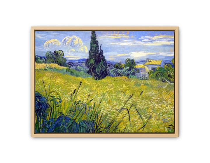 Green Field By Van Gogh
