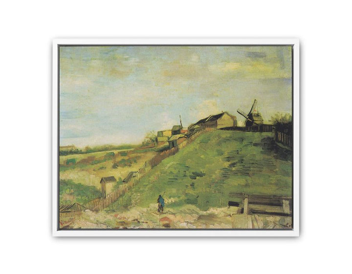 The Hill Of Montmartre By Van Gogh