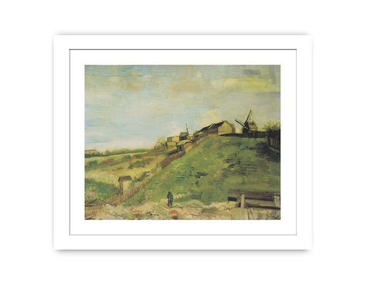 The Hill Of Montmartre By Van Gogh