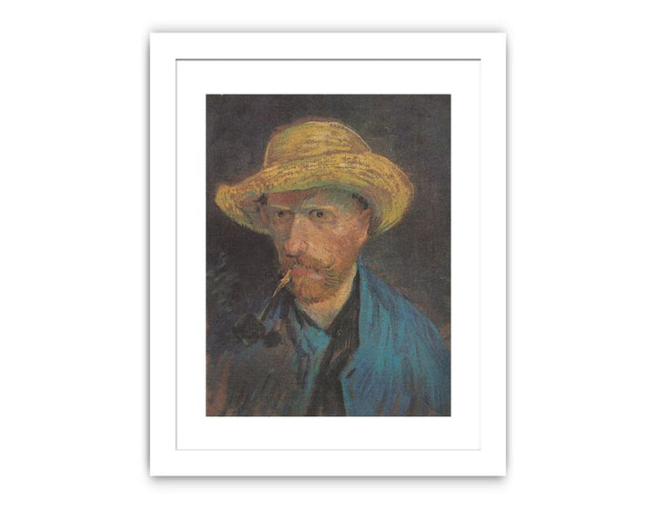 Self Portrait With Hat Painting of Van Gogh