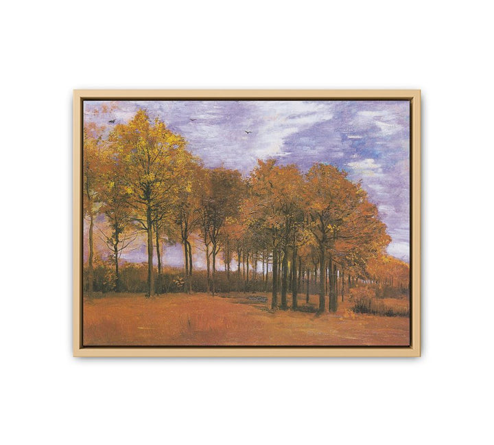 Autumn Landscape framed Print