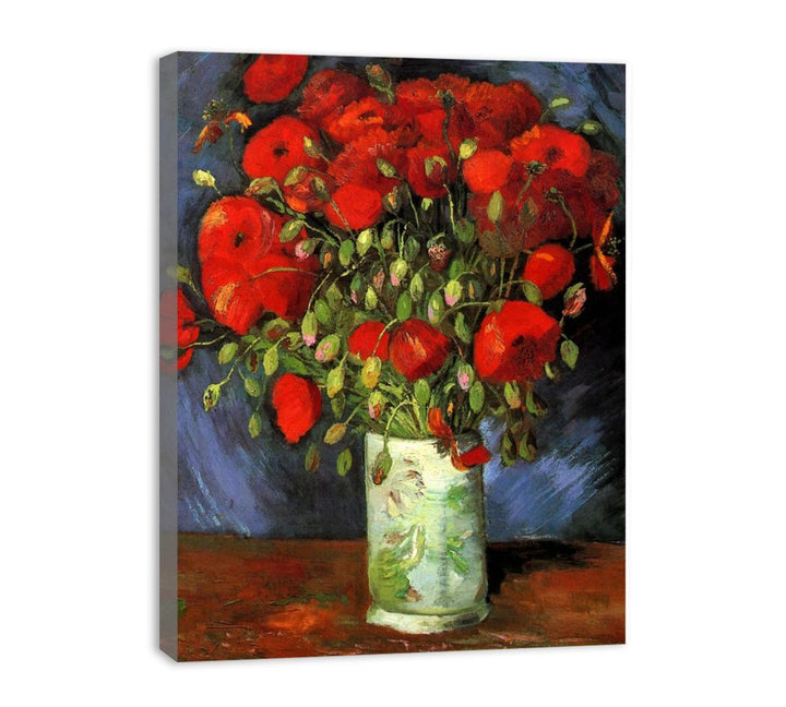 Vase with Red Poppies  canvas Print