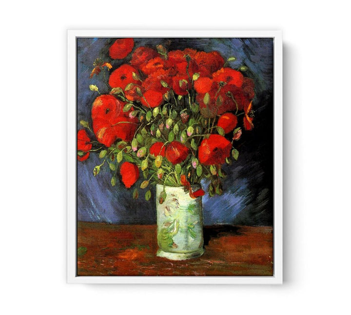 Vase with Red Poppies  Painting