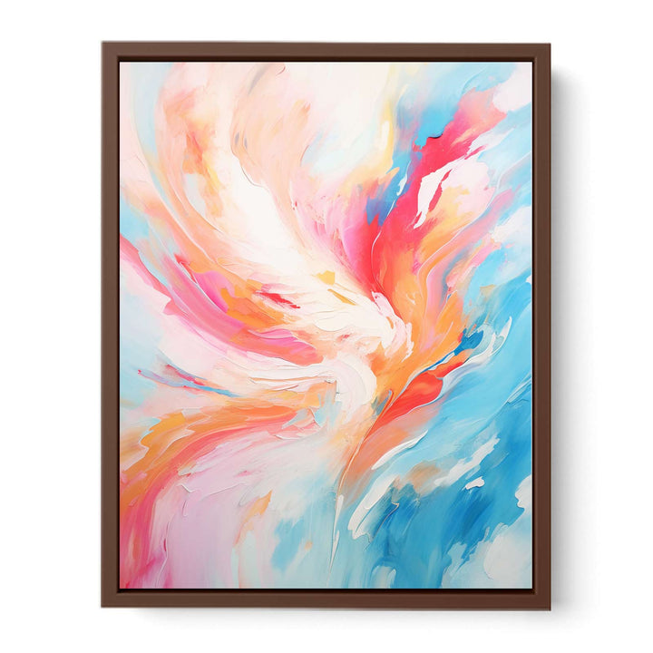 Abstract Multicolor Painting