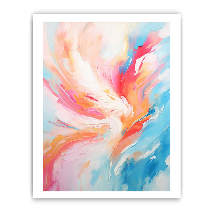 Abstract Multicolor Painting
