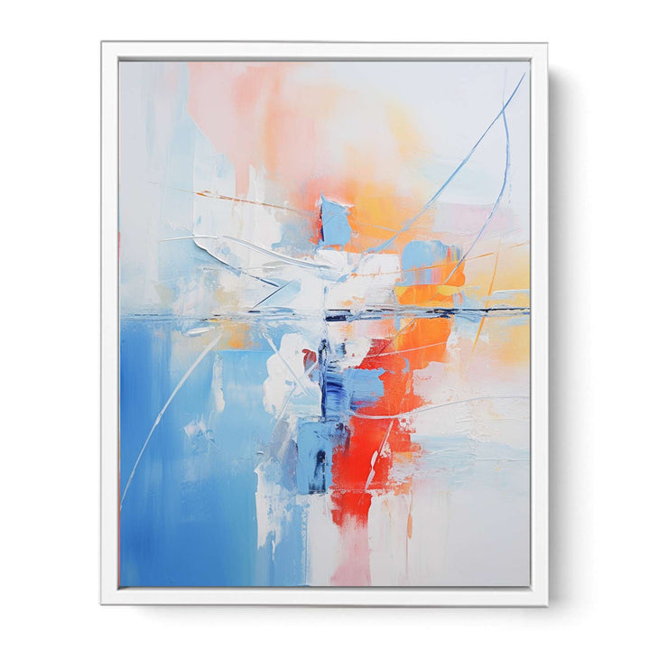 Abstract Painting Multicolor   Canvas Print