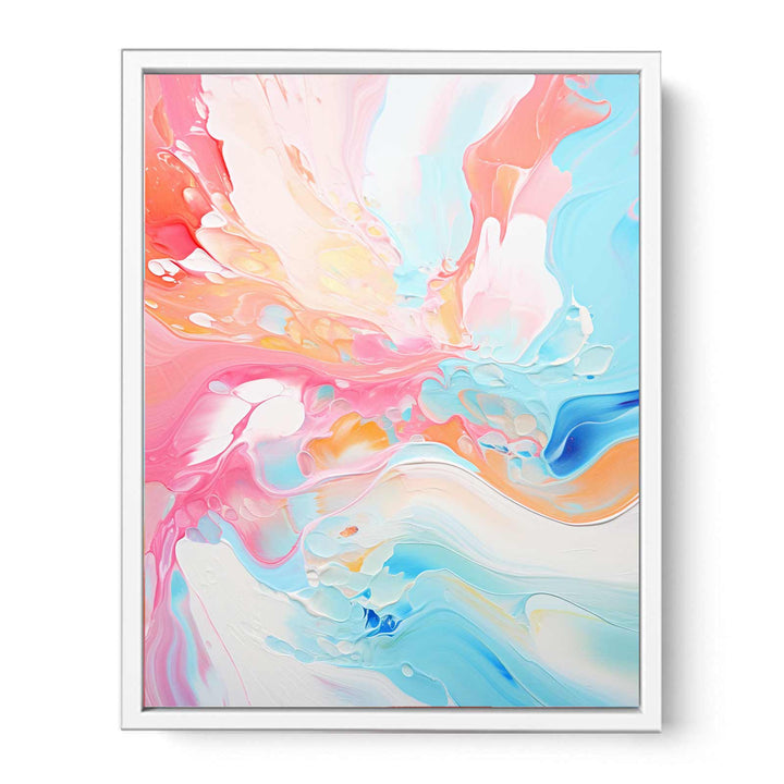 Abstract Painting Colorful   Canvas Print