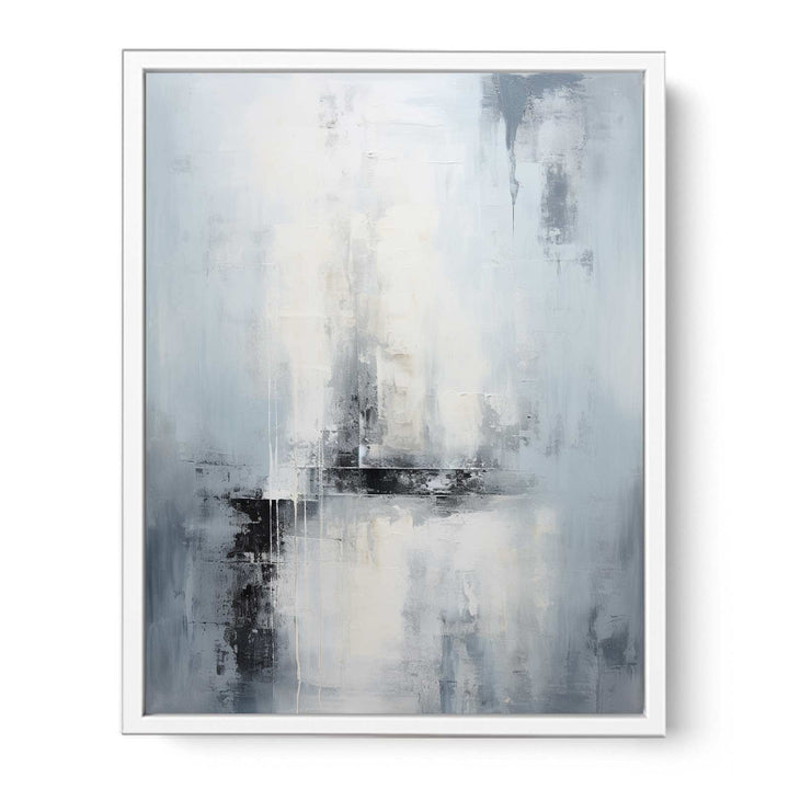 Grey Abstract Painting