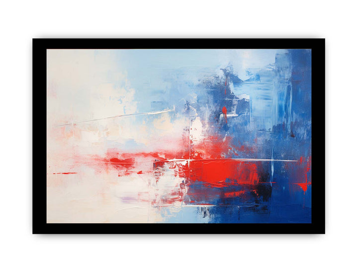 Blue Red Painting