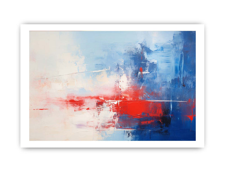 Blue Red Painting