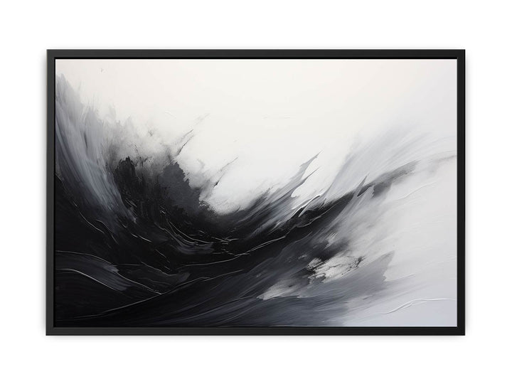 Abstract Black Painting