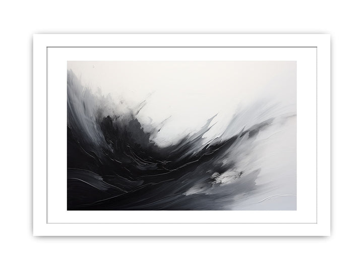Abstract Black Painting