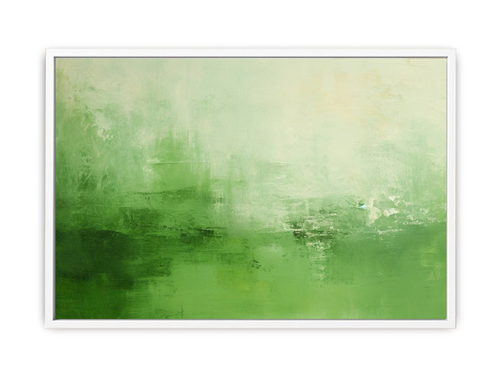 Green Abstract Painting